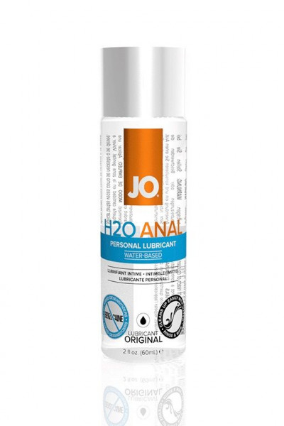 Анальный лубрикант JO Anal H2O на водной основе - 60 мл.