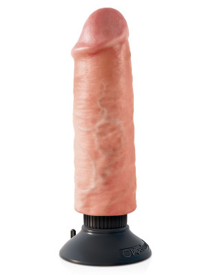Вибромассажер Pipedream 6 Vibrating Cock - 17,8 см