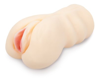 Мастурбатор-вагина с пышным клитором, цвет: телесный