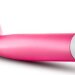 Вибратор G Slim Rechargeable - 18 см, цвет: розовый