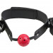 Кляп-наручники Pipedream Breathable Ball Gag Restraint с красным шариком