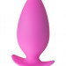Анальная пробка Medium Radical, цвет: розовый - 10,5 см