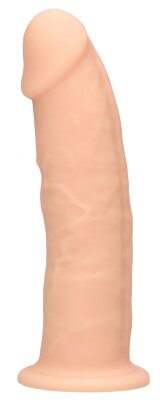 Фаллоимитатор без мошонки Silicone Dildo Without Balls - 15,3 см, цвет: телесный