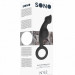 Анальный стимулятор SONO No.62 Dildo With Metal Ring - 18 см