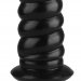 Фантазийный фаллоимитатор Улитка - 28 см, цвет: черный