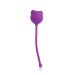 Вагинальный шарик с ушками Cosmo, цвет: фиолетовый