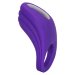 Эрекционное виброкольцо Silicone Rechargeable Passion Enhancer, цвет: фиолетовый