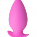 Анальная втулка Large Radical, цвет: розовый - 10,7 см