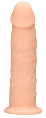 Фаллоимитатор без мошонки Silicone Dildo Without Balls - 19,2 см, цвет: телесный