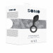 Анальный стимулятор SONO No.63 Dildo With Metal Ring - 13,5 см