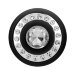 Классический вибромассажер Jewel - 19,5 см, цвет: черный