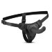 Страпон Harness With Silicone Dildo - 13,5 см, цвет: черный