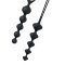 Набор из 2 анальных цепочек Satisfyer Beads, цвет: черный