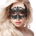 Кружевная маска ручной работы Empress Black Lace Mask, цвет: черный