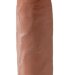 Фаллоимитатор-гигант на присоске 14 Cock - 36 см, цвет: кофейный