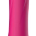 Классический вибромассажер Jewel - 19,5 см, цвет: розовый