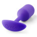 Пробка для ношения b-Vibe Snug Plug 2, цвет: фиолетовый