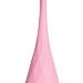 Каплевидный вагинальный шарик со шнурком, цвет: нежно-розовый