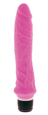 Вибратор-реалистик Purrfect Silicone Classic 8.5inch Pink, цвет: розовый - 21,5 см