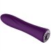 Классический вибромассажер Jewel - 19,5 см, цвет: фиолетовый