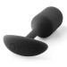 Пробка для ношения b-Vibe Snug Plug 2, цвет: черный