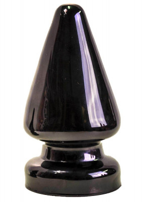 Анальная пробка Magnum, цвет: черный - 23 см