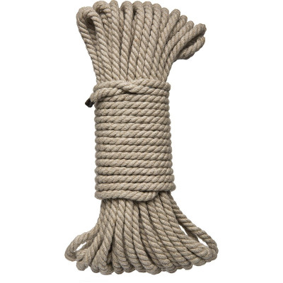 Бондажная пеньковая веревка Doc Johnson KINK Bind Tie Hemp Bondage Rope 50 Ft - 15 м.