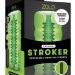 Мастурбатор с вибрацией Zolo Original Squeezable Vibrating Stroker, цвет: зеленый