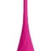 Каплевидный вагинальный шарик со шнурочком, цвет: розовый