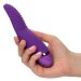 Вибромассажер Aura Tickler с шишечками - 17,25 см, цвет: фиолетовый