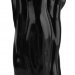 Черная фантазийная анальная втулка-лапа - 25,5 см.