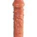 Насадка на фаллос с отверстием для мошонки EXTREME SLEEVE - 17,6 см.