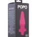 Водонепроницаемая вибровтулка POPO Pleasure, цвет: розовый - 13,6 см