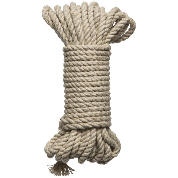 Бондажная пеньковая веревка Doc Johnson KINK Bind Tie Hemp Bondage Rope 30 Ft - 9,1 м.