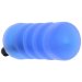 Мастурбатор с вибрацией Zolo Backdoor Squeezable Vibrating Stroker, цвет: голубой