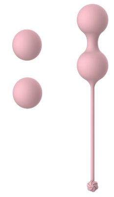 Набор вагинальных шариков Love Story Diva, цвет: розовый