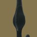 Анальная пробка Smooth, цвет: черный - 12,5 см