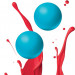 Вагинальные шарики без сцепки Emotions Lexy Large, цвет: голубой