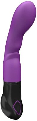 Вибратор для стимуляции G-точки Nyx - 20,1 см, цвет: фиолетовый
