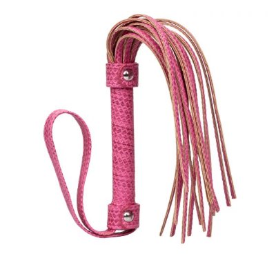 Плеть Tickle Me Pink Flogger - 45,7 см, цвет: розовый