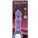 Анальный вибратор Good Vibes Ring-G Ribbed, цвет: фиолетовый - 15,5 см