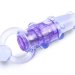 Эрекционное кольцо с удлиненным клиторальным стимулятором, цвет: фиолетовый