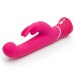Вибратор-кролик G-Spot Rechargeable Rabbit Vibrator - 24,1 см, цвет: розовый