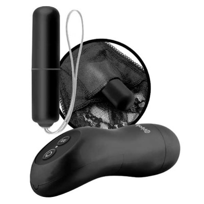 Трусики Pipedream Limited Edition Plus Size Remote Control Vibrating Panties с силиконовым вибратором