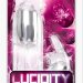 Вибратор с клиторальным зайкой Lucidity Big Bang Light Up Vibe - 16 см, цвет: прозрачный