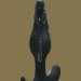 Анальная пробка Starter, цвет: черный - 10,5 см