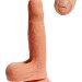Фаллоимитатор-реалистик Azazels Penis на присоске - 17 см, цвет: телесный