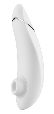 Бесконтактный клиторальный стимулятор Womanizer Premium, цвет: белый