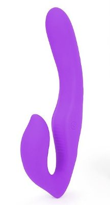 Безремневой страпон NAMI, цвет: фиолетовый