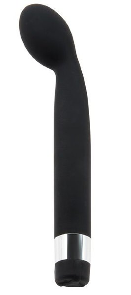 G-стимулятор с вибрацией Scarlet G - 21 см, цвет: черный